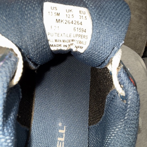 Merrell Kid's 13.5M Sneaker Tie Die Altalight Low Hiking 61954 - Picture 10 of 10